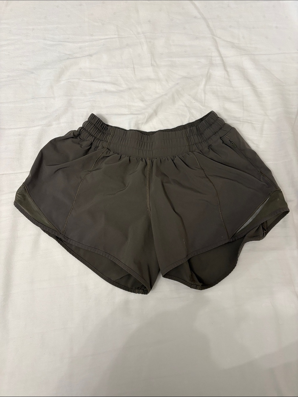 lululemon athletica Women's Olive Green Athletic Shorts